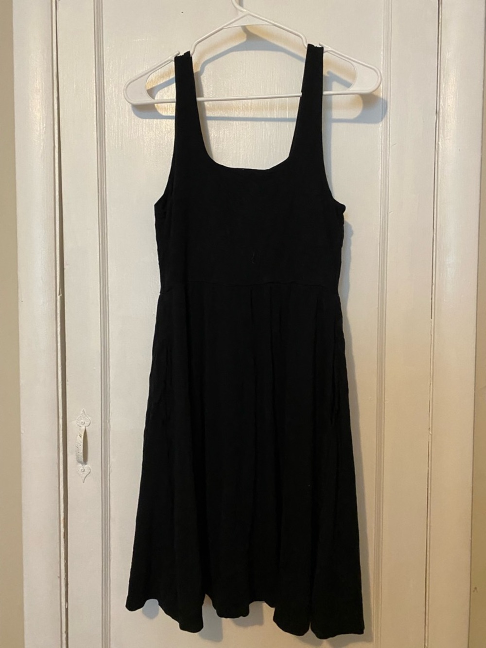 a new day Black Sleeveless Midi Dress